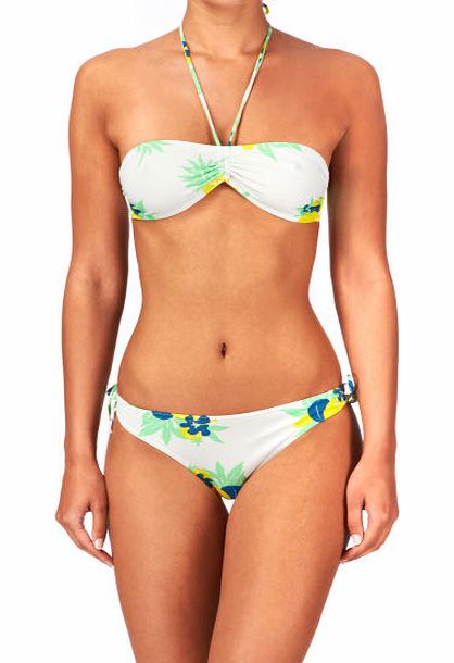 Petit Bateau Womens Petit Bateau Figurine Bandeau Bikini -