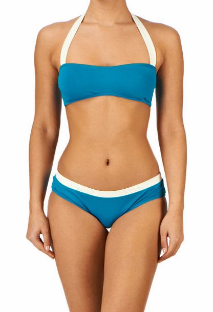 Petit Bateau Womens Petit Bateau Fiona Bandeau Bikini - Jewel