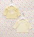 Petit Bebe 2 Pack - Pure Cotton Envelope Neck T-Shirts