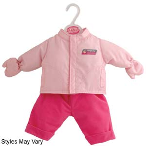 Petite Pink Padded Jacket Fuchsia Trousers 40 45cm