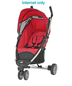petite Star Zia Pushchair - Cranberry