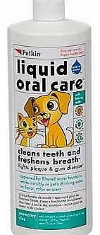 Petkin invisible formula Liquid Oral Care Teeth, Dental Gums Fresh Brath Dogs and Cats