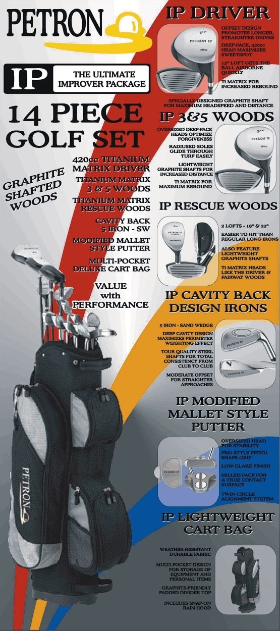 Petron Golf Ultimate 14 Piece Package Set