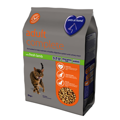 Pets at Home Adult Complete Cat Food with Lamb 2kg