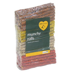 Pets at Home Assorted Munchy Chew Sticks for Dogs 100 Pack by Pets at Home