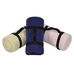 Pets at Home Blue Fleece Pet Blanket by Pets at Home