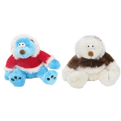 Pets at Home Christmas Plush Chilli Bear Squeaky Dog Toy by Pets at Home