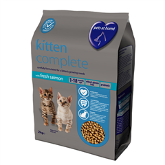 Pets at Home Complete Kitten Food with Salmon 2kg