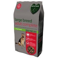 Pets at Home Large Breed Adult Complete Dog Food with Lamb 15kg