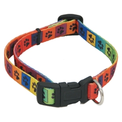 Pets at Home Large Multi Paws Dog Collar 50-71cm (20-28in) by Pets at Home