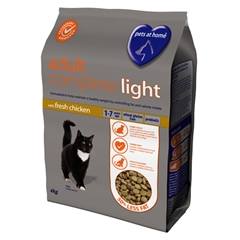 Pets at Home Light Adult Complete Cat Food with Chicken 4kg
