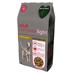 Pets at Home Light Adult Complete Dog Food with Chicken 15kg