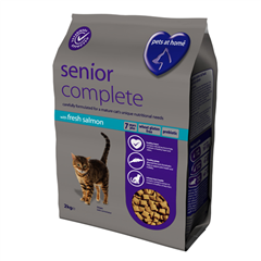 Pets at Home Senior Complete Cat Food with Salmon 2kg