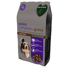 Pets at Home Senior Complete Dog Food with Beef 15kg