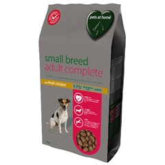 Pets at Home Small Breed Adult Complete Dog Food with Chicken 3kg
