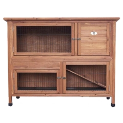 Pets at Home Sunflower Lodge Guinea Pig and Rabbit Hutch by Pets at Home