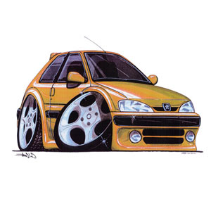 peugeot 106 - Gold Kids T-shirt