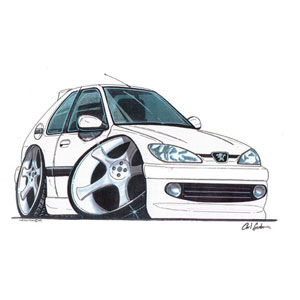 peugeot 306 - White Kids T-shirt