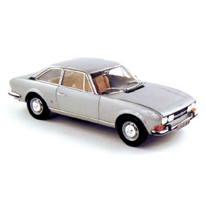 504 Coupe 1971 - Metallic grey 1:18