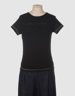 PEUTEREY TOP WEAR Short sleeve t-shirts GIRLS on YOOX.COM