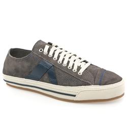 Male Flyers Number 5 Suede Upper Fashion Large Sizes in Grey