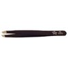Made of stainless steel.  these tweezers have slant tips to grasp hairs easily.  Choose from four fa