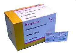Synulox Tablets - 250mg
