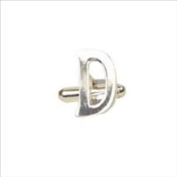 PFM Sterling Silver Initial Cufflinks