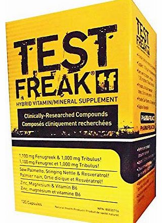 Pharma Freak Test Freak - 120 Capsules