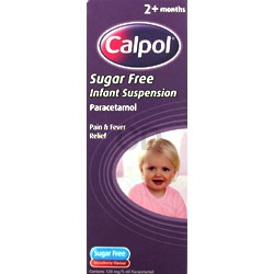 Pharmacy Calpol Sugar Free Infant Suspension Liquid 200ml