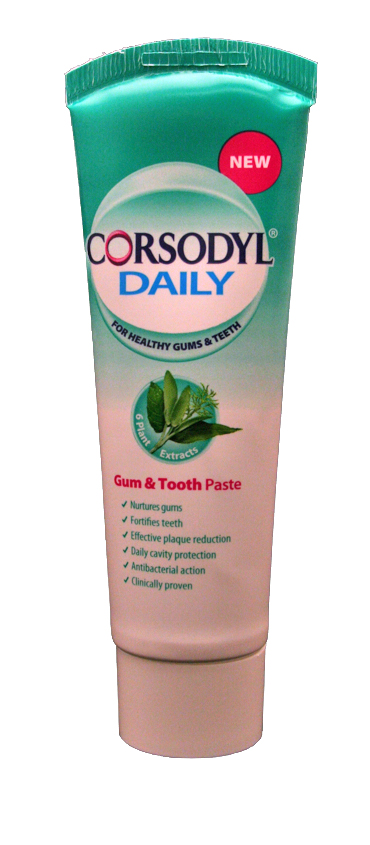 Corsodyl Daily Gum & Tooth Paste 75ml