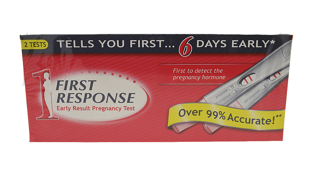 First Response Early Result Pregnancy Test Double