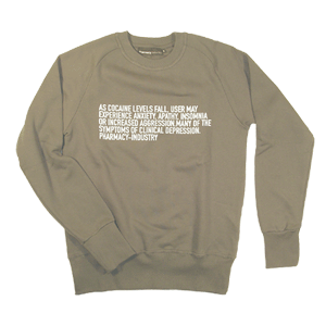 Pharmacy Mens Cocaine Sweater