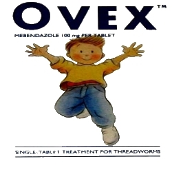 Ovex Tablet Size: 1 x 100mg Tablet