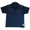 Chequered Premium Polo Shirt (Navy)
