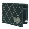 Cross Check Embroided Leather Wallet