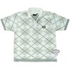Cross Check Layered Polo Shirt (White)