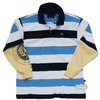 Phat Farm Long Sleeve Layered Polo Shirt (Navy)