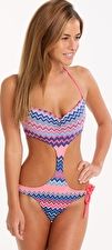 Phax, 1295[^]188668 Aztec Cutout One Piece