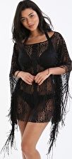 Phax, 1295[^]272985 Bari Tassel Kaftan - Black