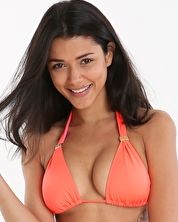 Phax, 1295[^]261670 Colour Mix Halter Top - Neon Orange