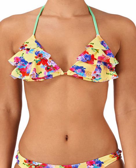 Phax Womens Phax Sereia Triangle Bikini Top - Floral