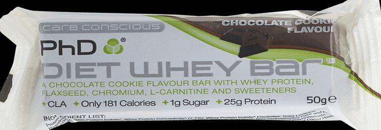 PhD Diet Whey Bar Chocolate Cookie 50g 094577