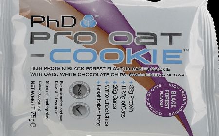 PhD Protein Oat Cookie Black Forest 12 x 75g -