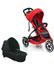 Phil & Teds Sport Buggy Red/Charcoal including