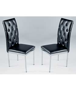 philadelphia Grey Pair of Chairs