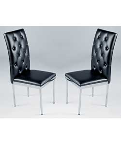 philadelphia Grey Pair of Chairs