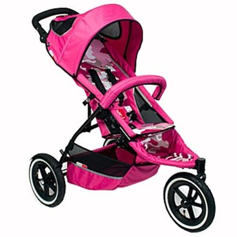 philandteds Inline Sport 3-Wheeler Stroller in Pink Camo