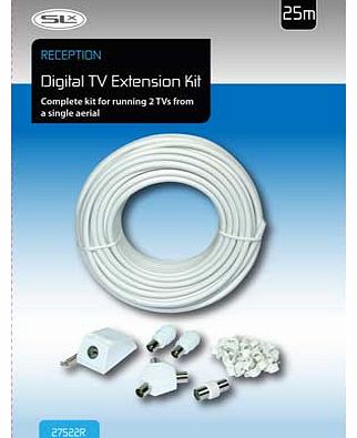 Philex TV Aerial Extension Kit - 25m