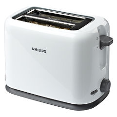 Philips 2 Slice Toaster White